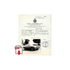 1967 Aston Martin DB 6 Form of