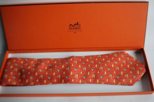 Hermès cravate soie 7831 - soie, ua