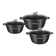 Set de 3 Marmites 24-28-32cm