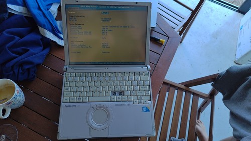 Panasonic toughbook t8 - panasonic, cf-t8