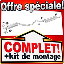 Ligne pot d'échappement pour