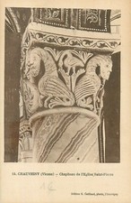 86 CHAUVIGNY CHAPITEAU DE L'EGLISE SAINT-PIERRE - 328
