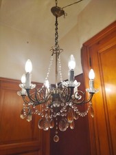 MAGNIFIQUE LUSTRE EN   BRONZE