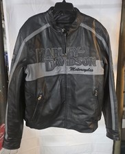 HARLEY DAVIDSON Leather Jacket Blouson L BLK 97181-10VM Used