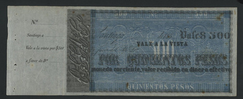 Chile vale vista - vale, 500