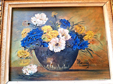 Tableau huile Nature Morte