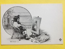 cpa de 1900 BÉBÉ ARTISTE
