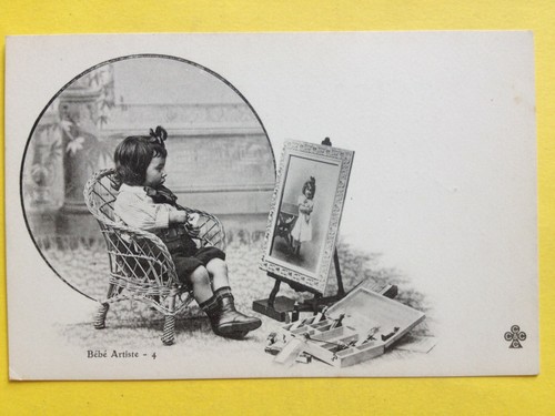 Cpa 1900 bébé - de,
