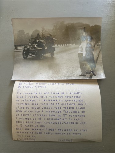 Ancienne photo presse - photo,