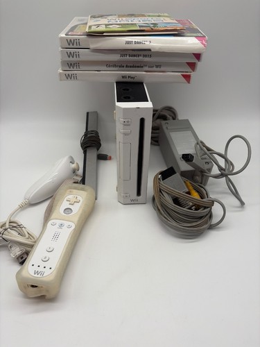 Console nintendo wii blanche - console,