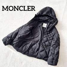 Moncler Leilian Becasin Down Jacket, Size M, Black