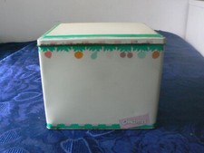 ANTIQUE IRON BOX ADVERTISING BOX VINTAGE CRACOTS FOOD COLLECTION