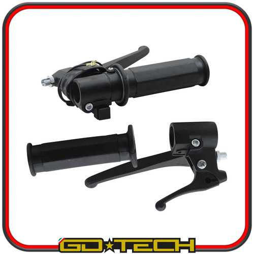 Paire commande gaz levier - commande, +