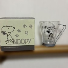 Tasse en verre Snoopy avec