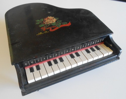 Ancien jouet pour poupee piano - ancien,