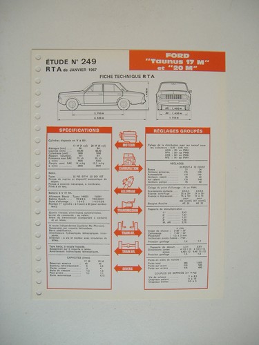 Fiche technique rta 249 - fiche, n°