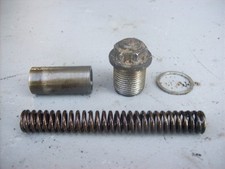 Porsche 944 & Turbo 3-Piece Oil Pressure Relief Valve '86 & Earlier (5)