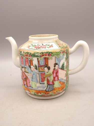 Théière ancienne porcelaine - théière,