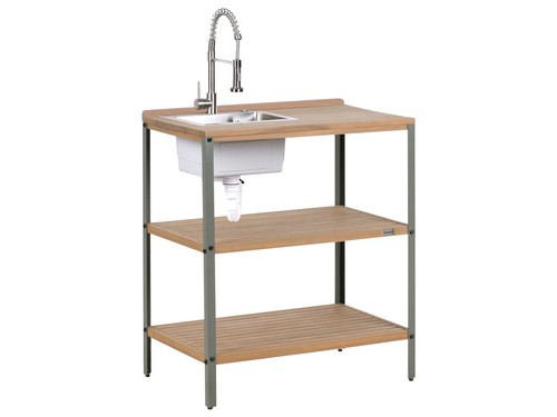 Ilot cuisine extérieur - de,