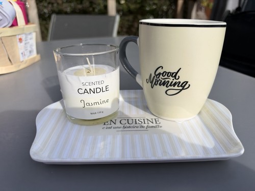Bougie parfumée jasmin bocal - bougie,