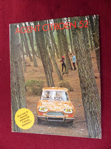Revue agent citroen - agent, numéro