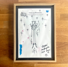 Artwork André Saraiva - Room 69 Château Marmont Los Angeles 2017 Original Drawing