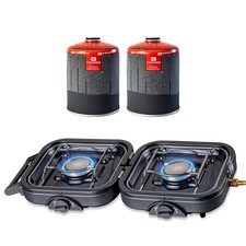 Réchaud pliable 2 feux 4600 W
