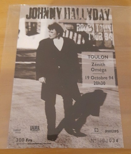 Place ticket billet - ticket,