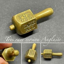 Ancien Toton Toupie De Bar Ancienne Bistrot Jeu De Comptoir Anglaise