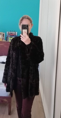 Manteau fourrure vison - manteau,