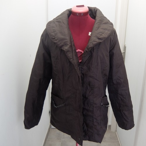 Manteau parka marron femme - manteau,