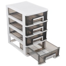  Armoire De Rangement Plastique Organisateur Bureau Tiroir Multicouche