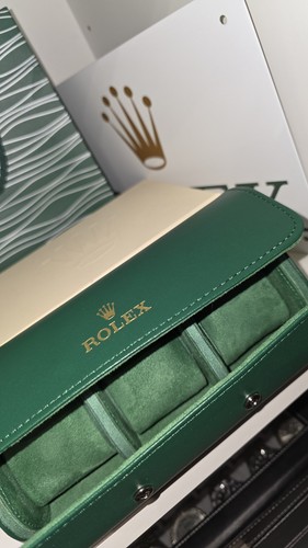 étui transport rolex cuir - transport,