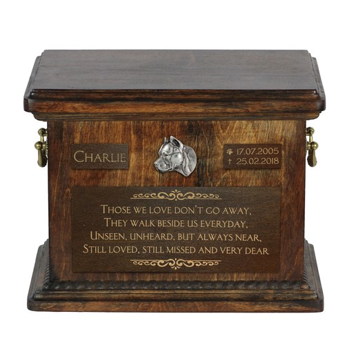 Amstaff urne pour cendre - pour,