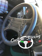 Couvre Volant En Cuir Perforé Pour VW SCIROCCO MK2 81-92 Double Couture