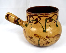 RARE EARLY 20TH CENTURY VARNISHED TERRACOTTA DAUBIERE VARNISHED VARNISHED VARNISHED VARNISHED VARNISH