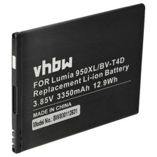Batterie pour Microsoft / Nokia Lumia 950 XL Dual Sim 950 XL 950XL 2950mAh