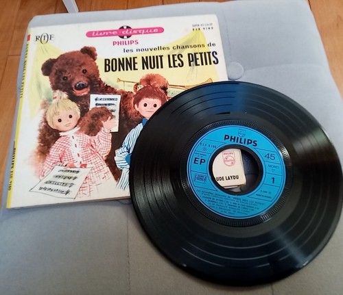 Disque vinyle 45t bonne nuit - 45t,