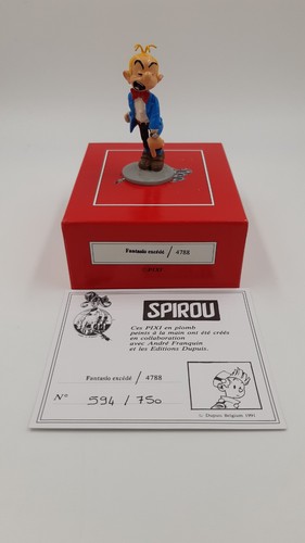 Figurine spirou fantasio - -,