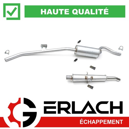 Echappement silencieux pour