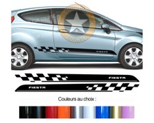 2 BANDES BAS DE CAISSE POUR FORD FIESTA ST SPORT DECO PORTIERE STICKER BD540-16