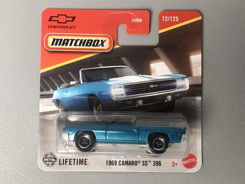 1969 camaro 396 matchbox - ss,