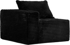Sofa Noir Fauteuil Relax Avec