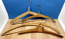 Vintage Antique Wooden High Neck Hangers