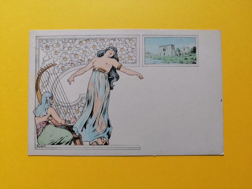 Cpa 1900 illustration signée - cpa,