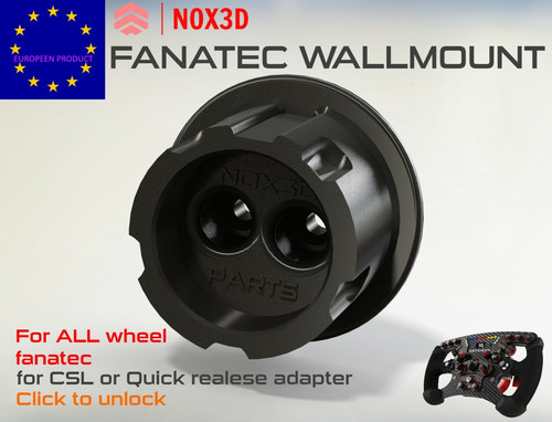 Fanatec wheel wallmount - wheel,