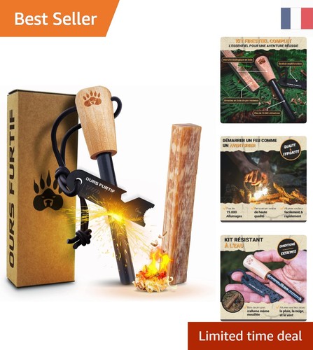 Firesteel naturel allume feu - naturel,