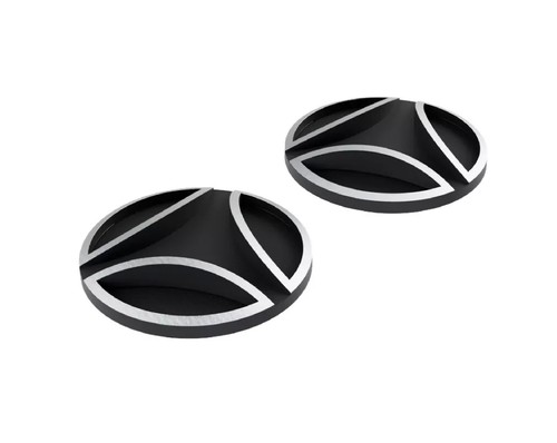 Plaquettes fermavisiera gris - plaquettes,