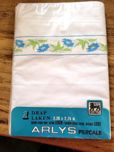 Drap plat lit - de, ancien/arlys