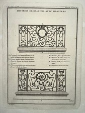 DESSEINS BALCONS Pilastres